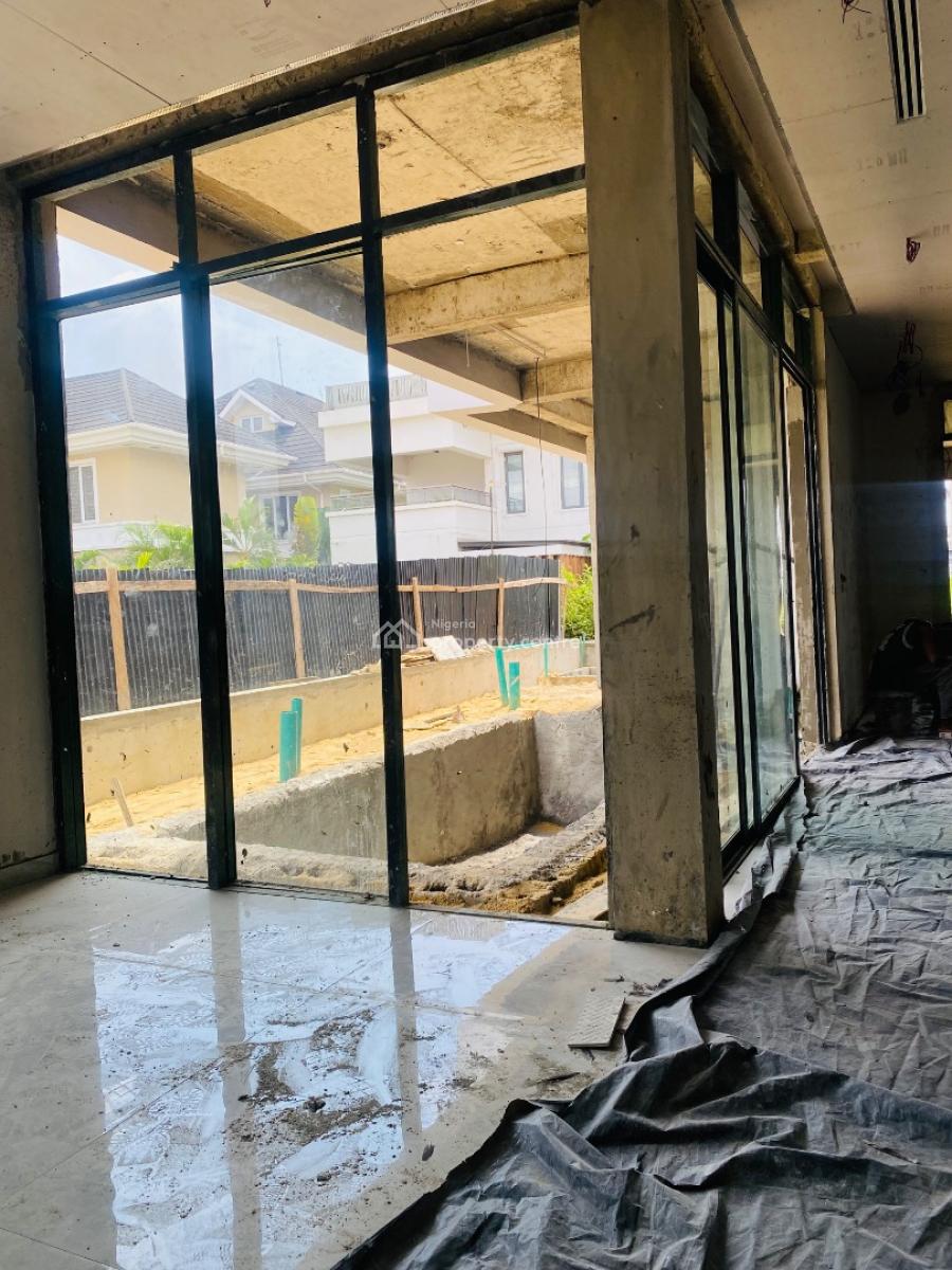 Contemporary 5 Bedroom Penthouse Duplex with Swimming Pool and Bq, Cowrie Creek, Lekki, Lagos, Semi-detached Duplex for Sale