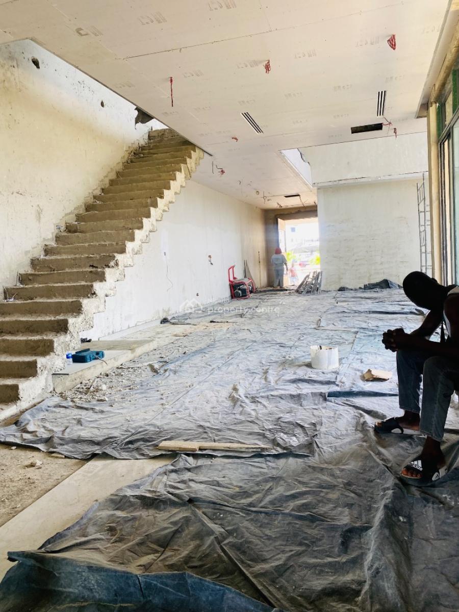 Contemporary 5 Bedroom Penthouse Duplex with Swimming Pool and Bq, Cowrie Creek, Lekki, Lagos, Semi-detached Duplex for Sale