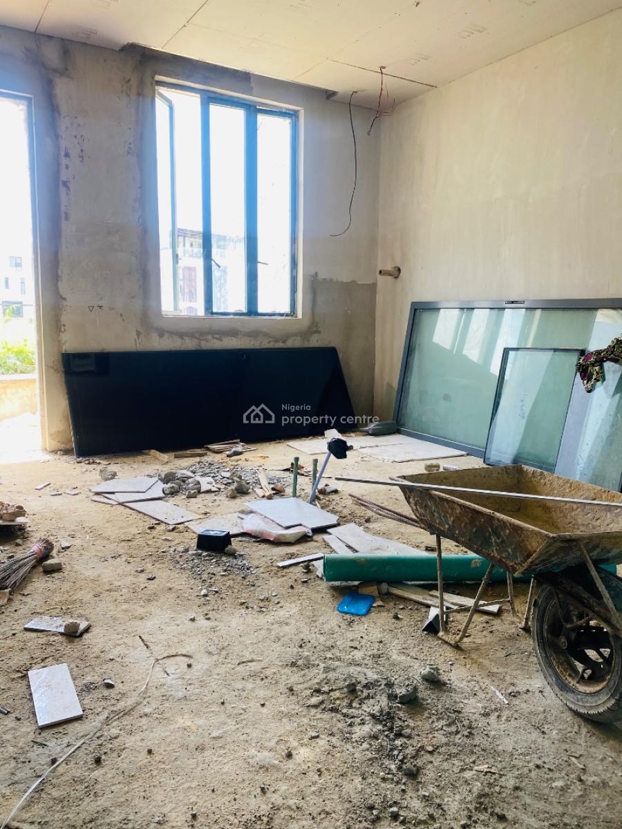 Contemporary 5 Bedroom Penthouse Duplex with Swimming Pool and Bq, Cowrie Creek, Lekki, Lagos, Semi-detached Duplex for Sale