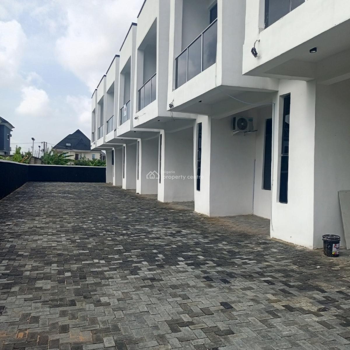 Newly Built and Sharp 3bedroom Terrace Duplex, Lekki Pennusula Scheme 2, Abraham Adesanyan, Ogombo, Ajah, Lagos, Terraced Duplex for Rent