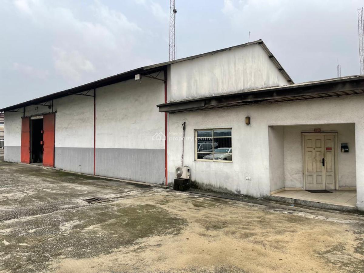 Industrial Company Yard Comprising Warehouse, Workshop & Offices Etc., Trans Amadi Industrial Layout Port Harcourt, Trans Amadi, Port Harcourt, Rivers, Warehouse for Sale