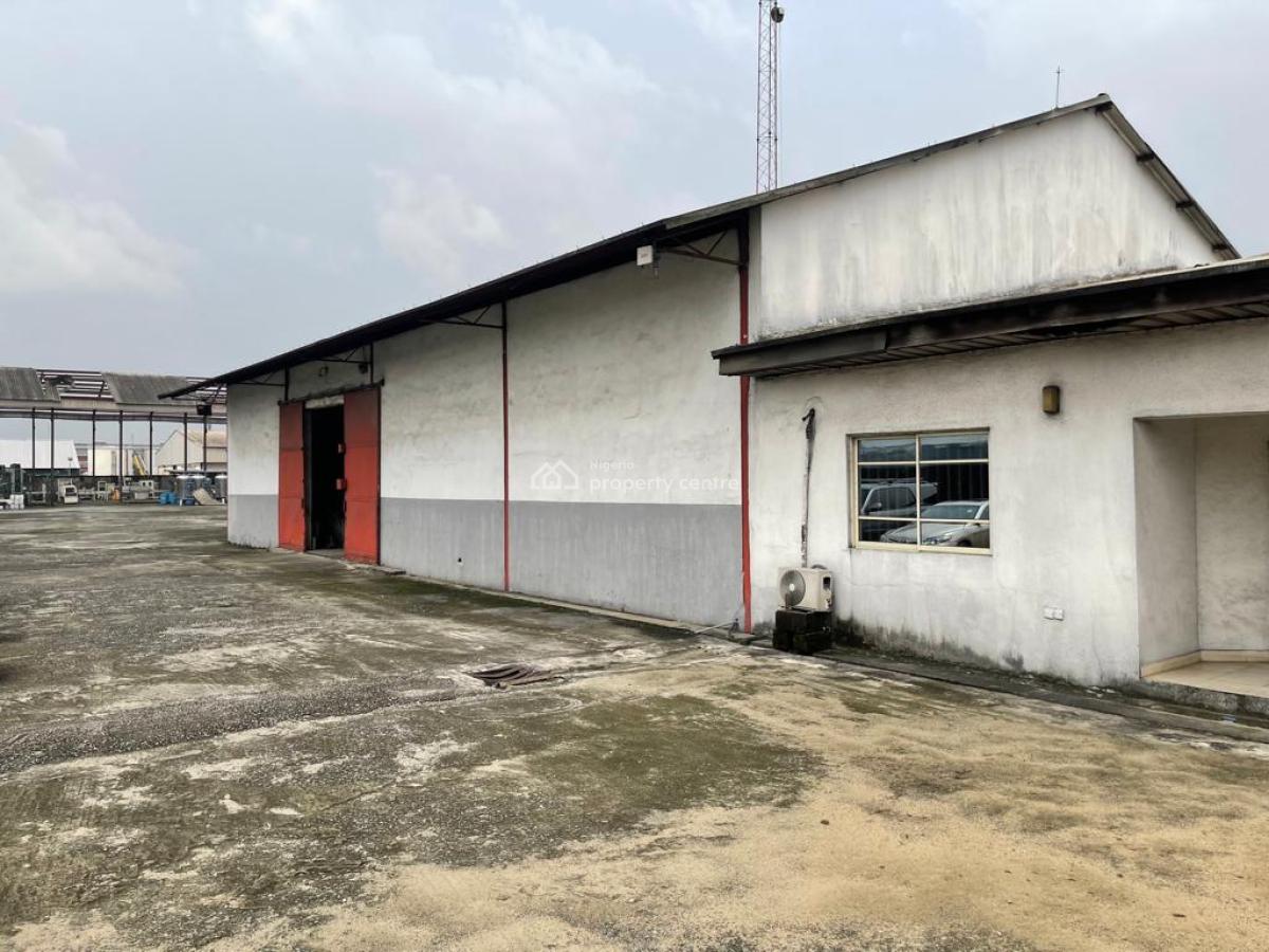 Industrial Company Yard Comprising Warehouse, Workshop & Offices Etc., Trans Amadi Industrial Layout Port Harcourt, Trans Amadi, Port Harcourt, Rivers, Warehouse for Sale