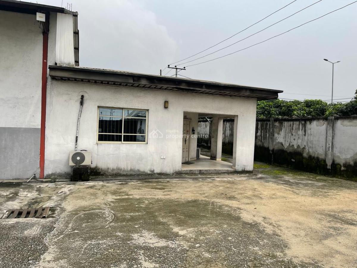 Industrial Company Yard Comprising Warehouse, Workshop & Offices Etc., Trans Amadi Industrial Layout Port Harcourt, Trans Amadi, Port Harcourt, Rivers, Warehouse for Sale