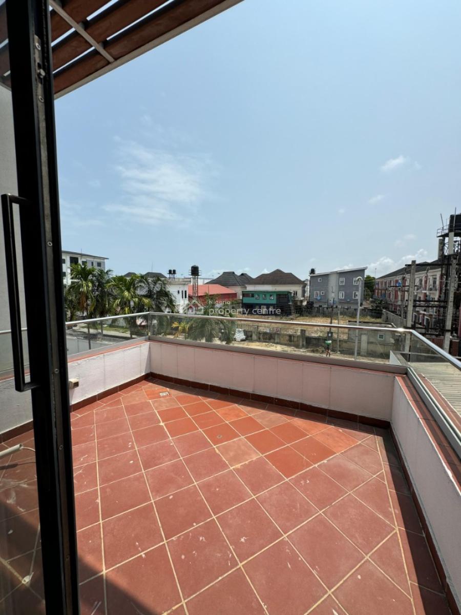 Well-finished 4-bedroom Terrace Duplex with Boys Quarters, Chevronn, Lekki, Lagos, Terraced Duplex for Sale