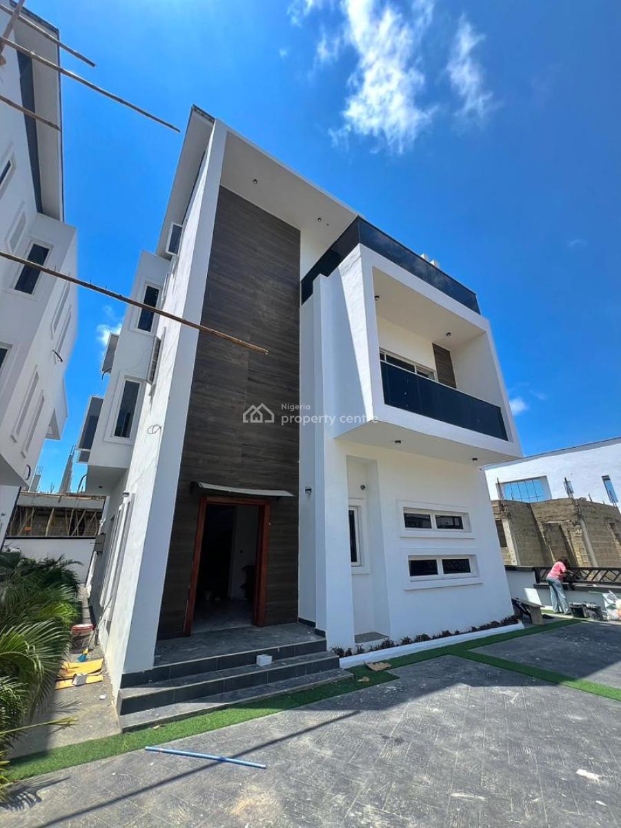 Luxury 5-bedroom Fully Detached House with Boys Quarters, Chevron Alternative Drive, Lekki, Lagos, Detached Duplex for Sale