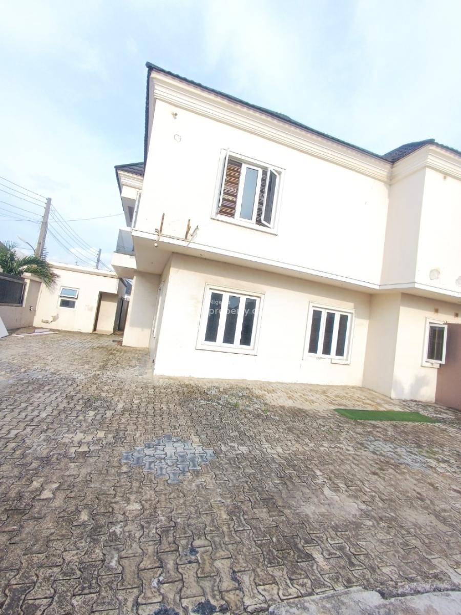 3 Bedroom Detached Duplex with Security House, Blenco, Sangotedo, Ajah, Lagos, Semi-detached Duplex for Rent