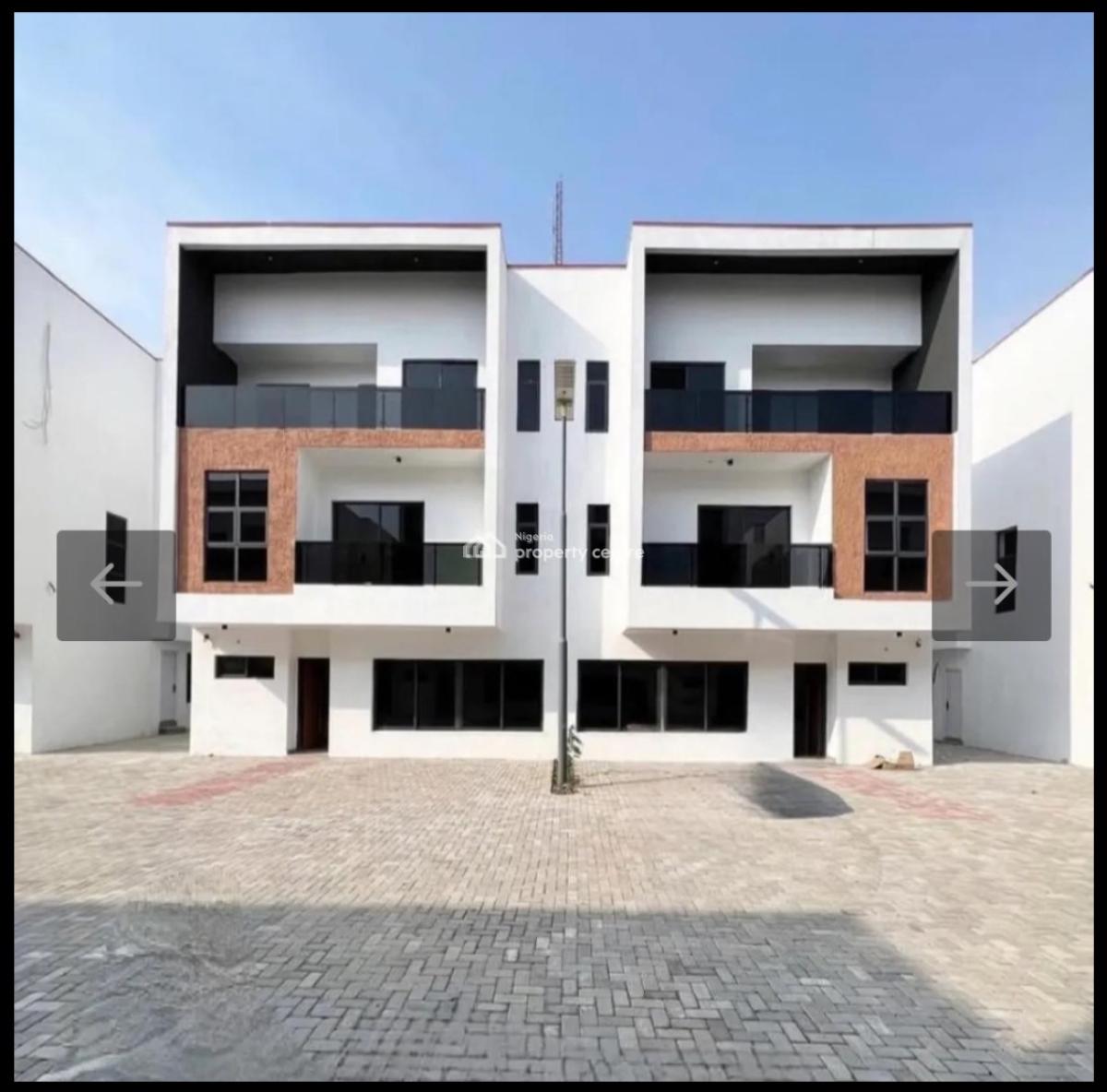 4bedroom Semi Detached Duplex with a Bq, Lekki Phase 1, Lekki, Lagos, Semi-detached Duplex for Rent