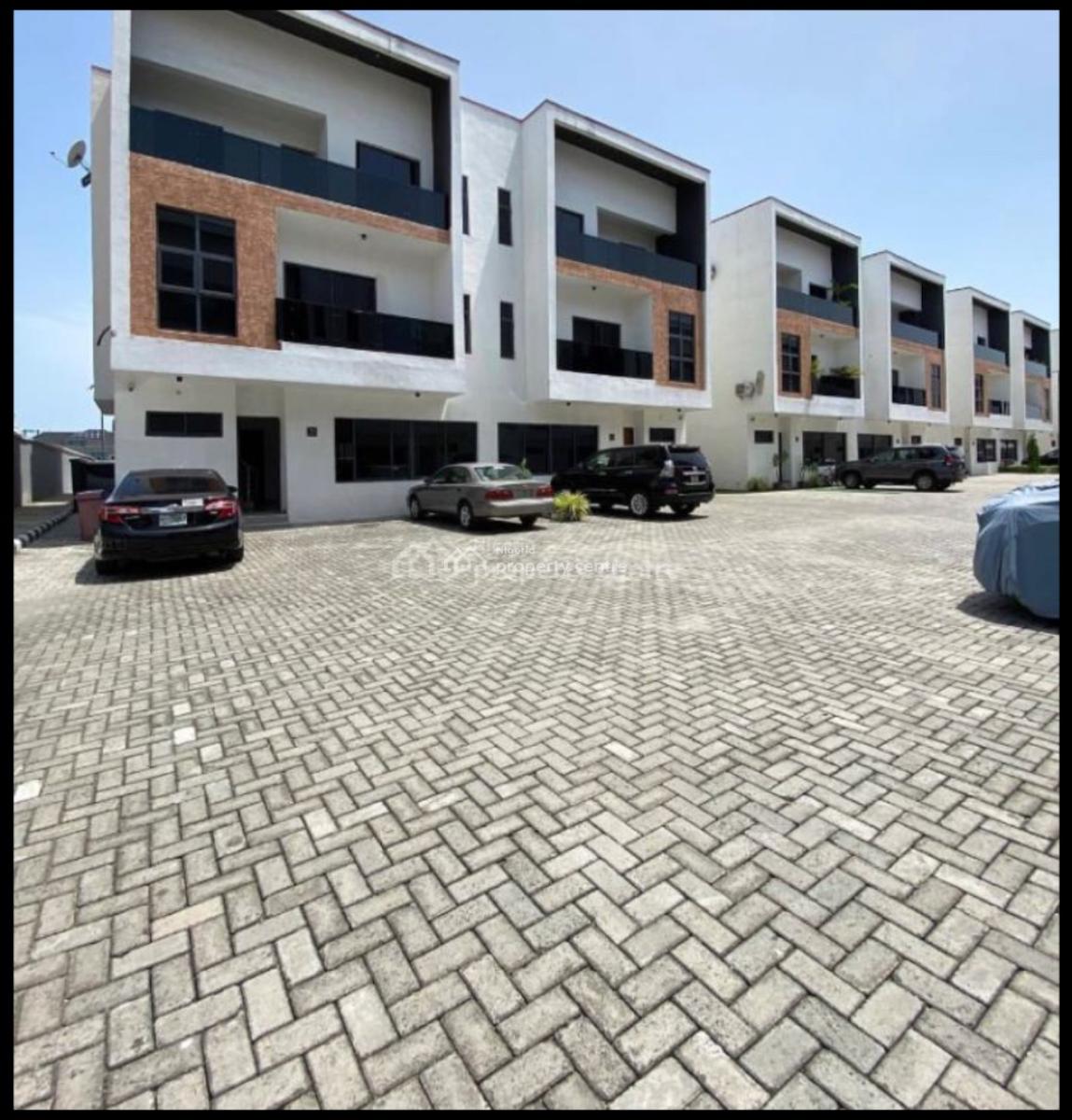 4bedroom Semi Detached Duplex with a Bq, Lekki Phase 1, Lekki, Lagos, Semi-detached Duplex for Rent
