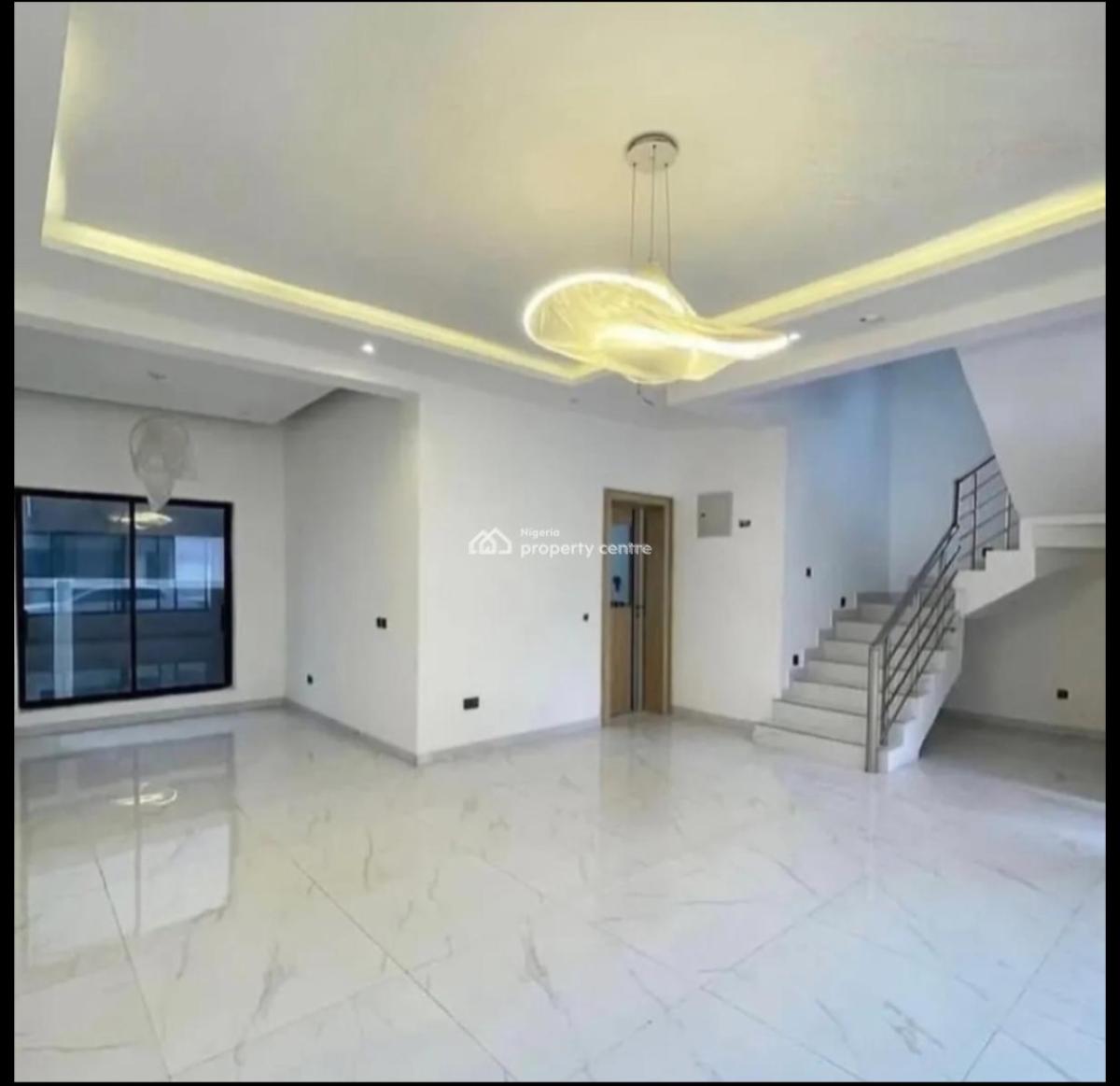 4bedroom Semi Detached Duplex with a Bq, Lekki Phase 1, Lekki, Lagos, Semi-detached Duplex for Rent