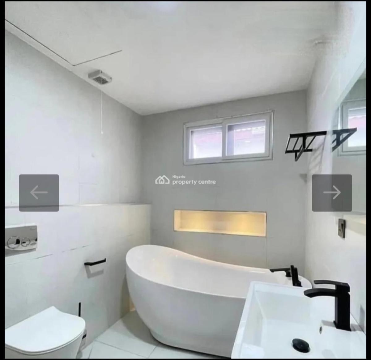 4bedroom Semi Detached Duplex with a Bq, Lekki Phase 1, Lekki, Lagos, Semi-detached Duplex for Rent