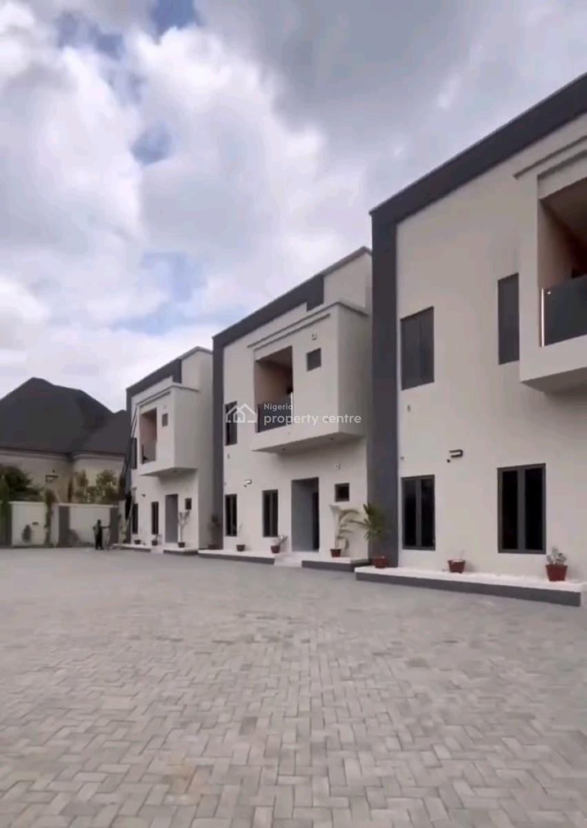 Brand New 4-bedroom Townhouse Duplex with Bq  Mini Estate, Kado, Abuja, Semi-detached Bungalow for Sale