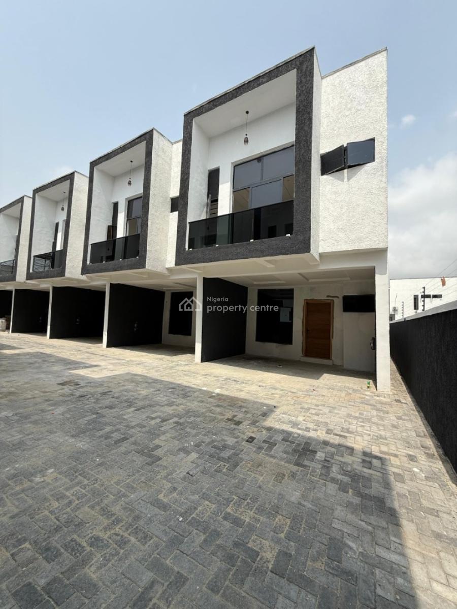 New 4 Bedrooms All Ensuite Duplex, Ikota, Lekki, Lagos, Terraced Duplex for Rent