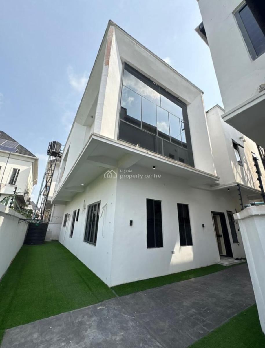 Luxurious 4 Bedroom Simi Detached  Duplex, Chevron Lekki Lagos, Ibeju Lekki, Lagos, Flat / Apartment for Rent