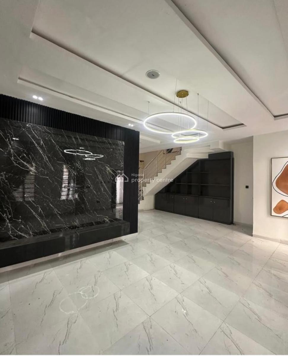 Luxurious 4 Bedroom Simi Detached  Duplex, Chevron Lekki Lagos, Ibeju Lekki, Lagos, Flat / Apartment for Rent