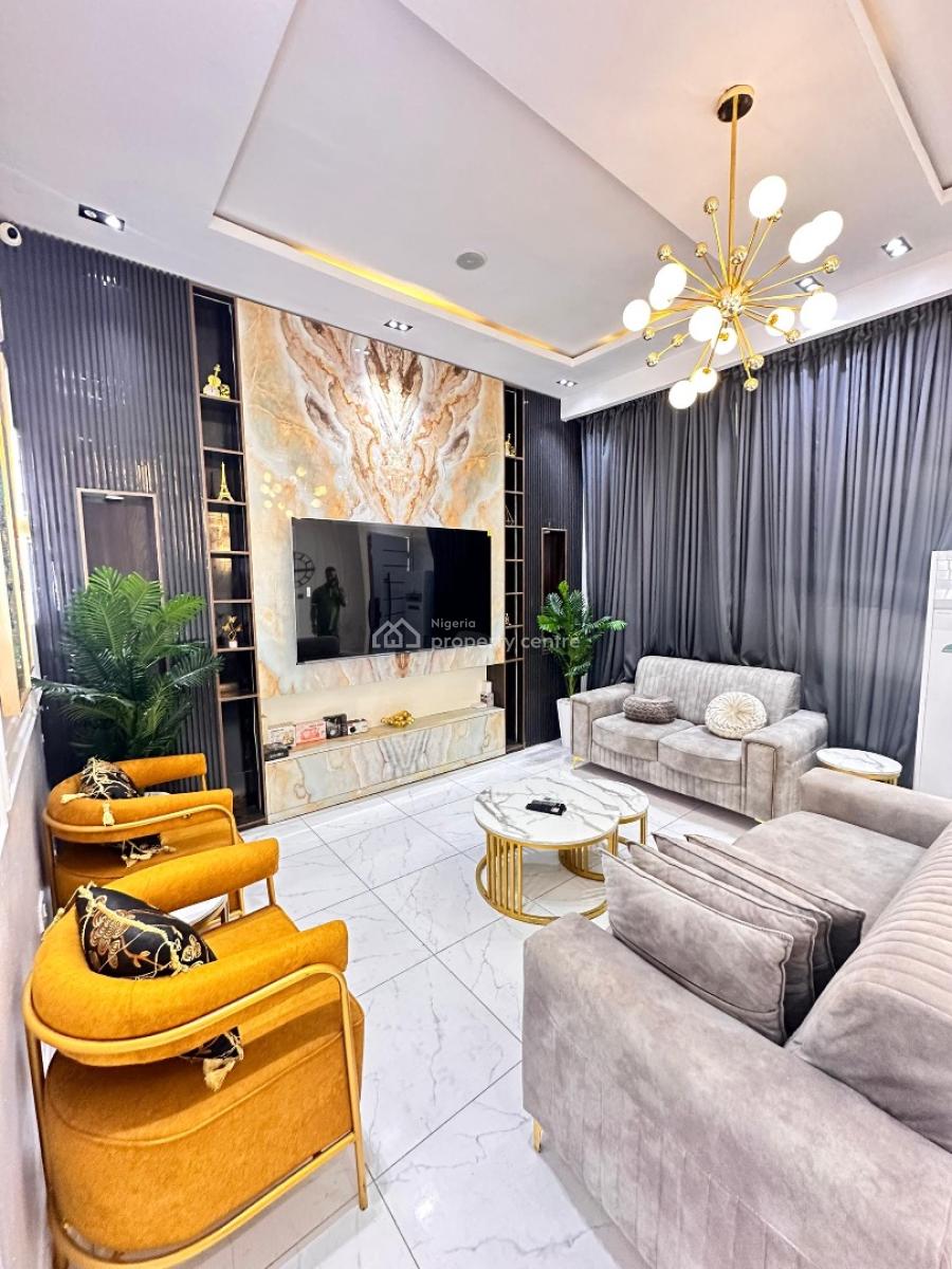 Fully Furnished 4 Bedroom Terraced Duplex, Orchid Road, Lekki Phase 2, Lekki, Lagos, Terraced Duplex for Sale