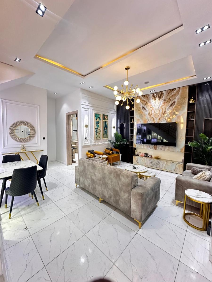 Fully Furnished 4 Bedroom Terraced Duplex, Orchid Road, Lekki Phase 2, Lekki, Lagos, Terraced Duplex for Sale