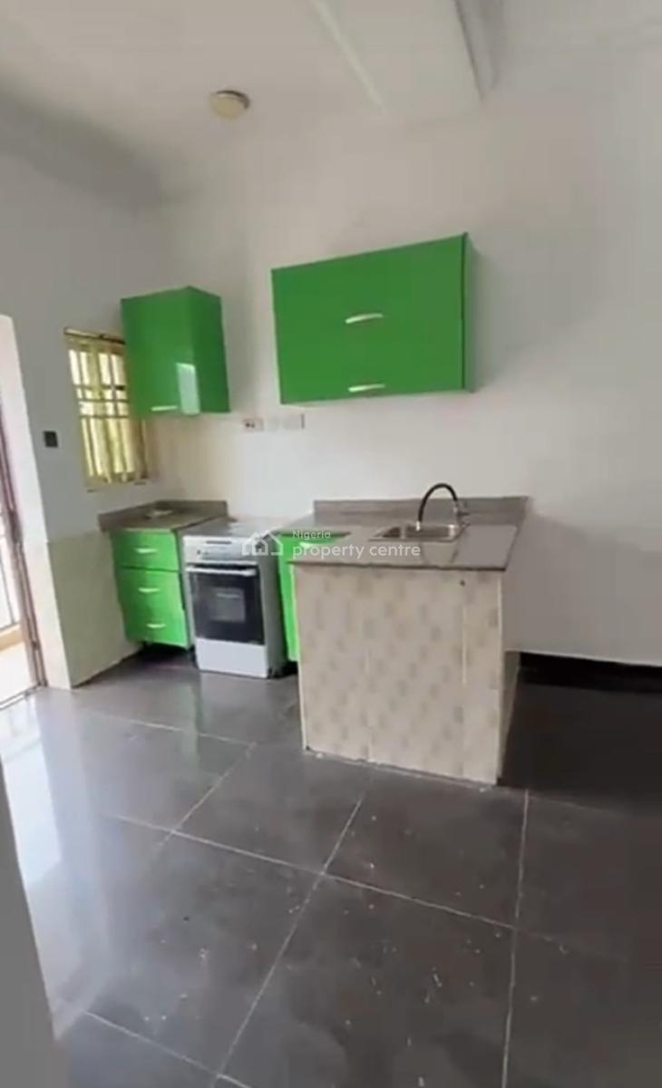 Serviced  Upstairs Mini Flat Apartment with Open Plan Kitchen{ Video}, Bakare Estate, Agungi, Lekki, Lagos, Mini Flat (room and Parlour) for Rent