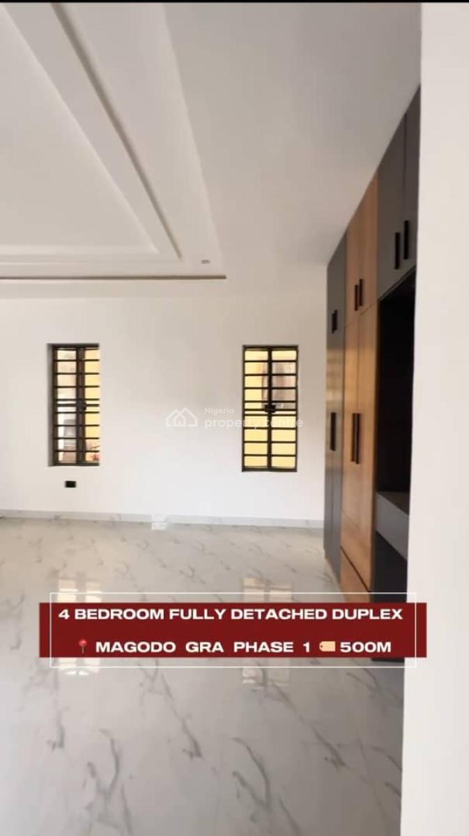Newly Built 4 Bedroom Fully Detached Duplex, Gra Phase 1, Magodo, Lagos, Detached Duplex for Sale