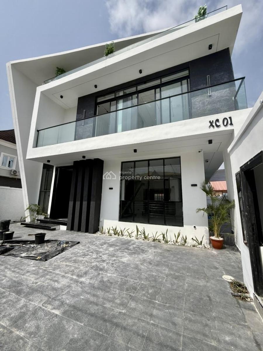 Luxury 5 Bedroom Fully Detached Smart Home., Sangotedo, Sangotedo, Ajah, Lagos, Detached Duplex for Sale