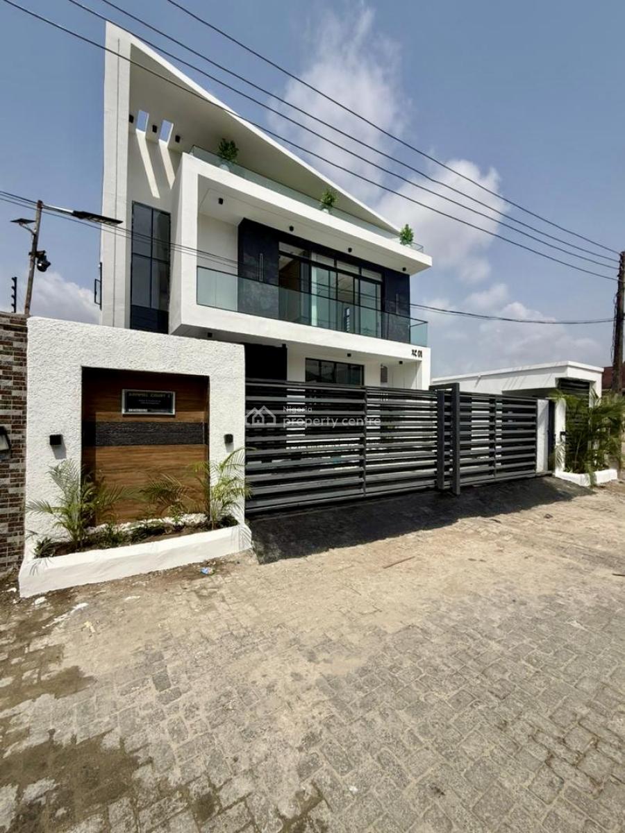 Luxury 5 Bedroom Fully Detached Smart Home., Sangotedo, Sangotedo, Ajah, Lagos, Detached Duplex for Sale