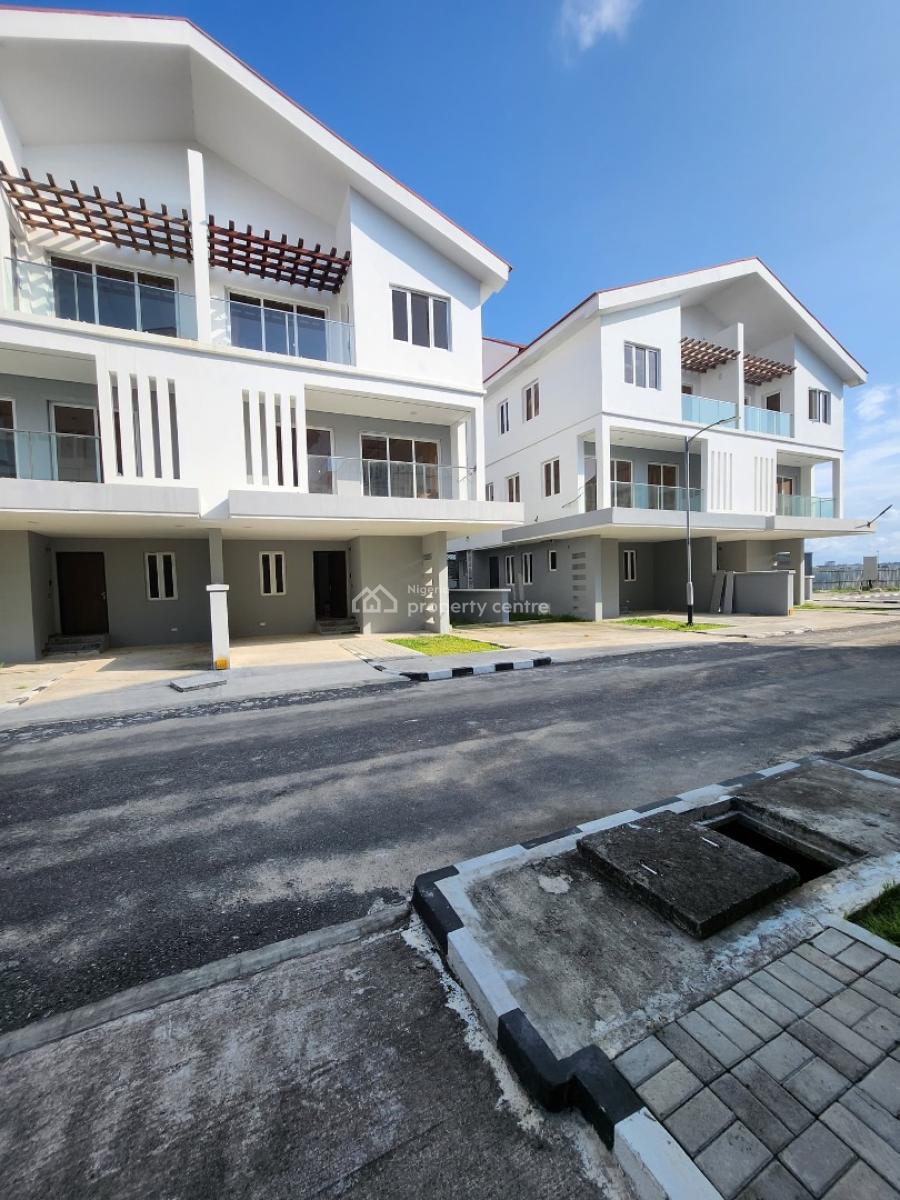 4 Bedroom Semi-detached Duplex + Study & Bq, Chevron, Lekki, Lagos, Semi-detached Duplex for Rent