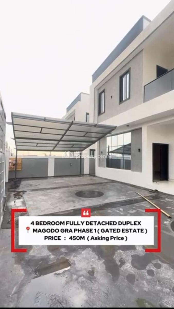 Newly Built and Luxury 4 Bedroom Fully Detached Duplex, Gra Phase 1, Magodo, Lagos, Detached Duplex for Sale