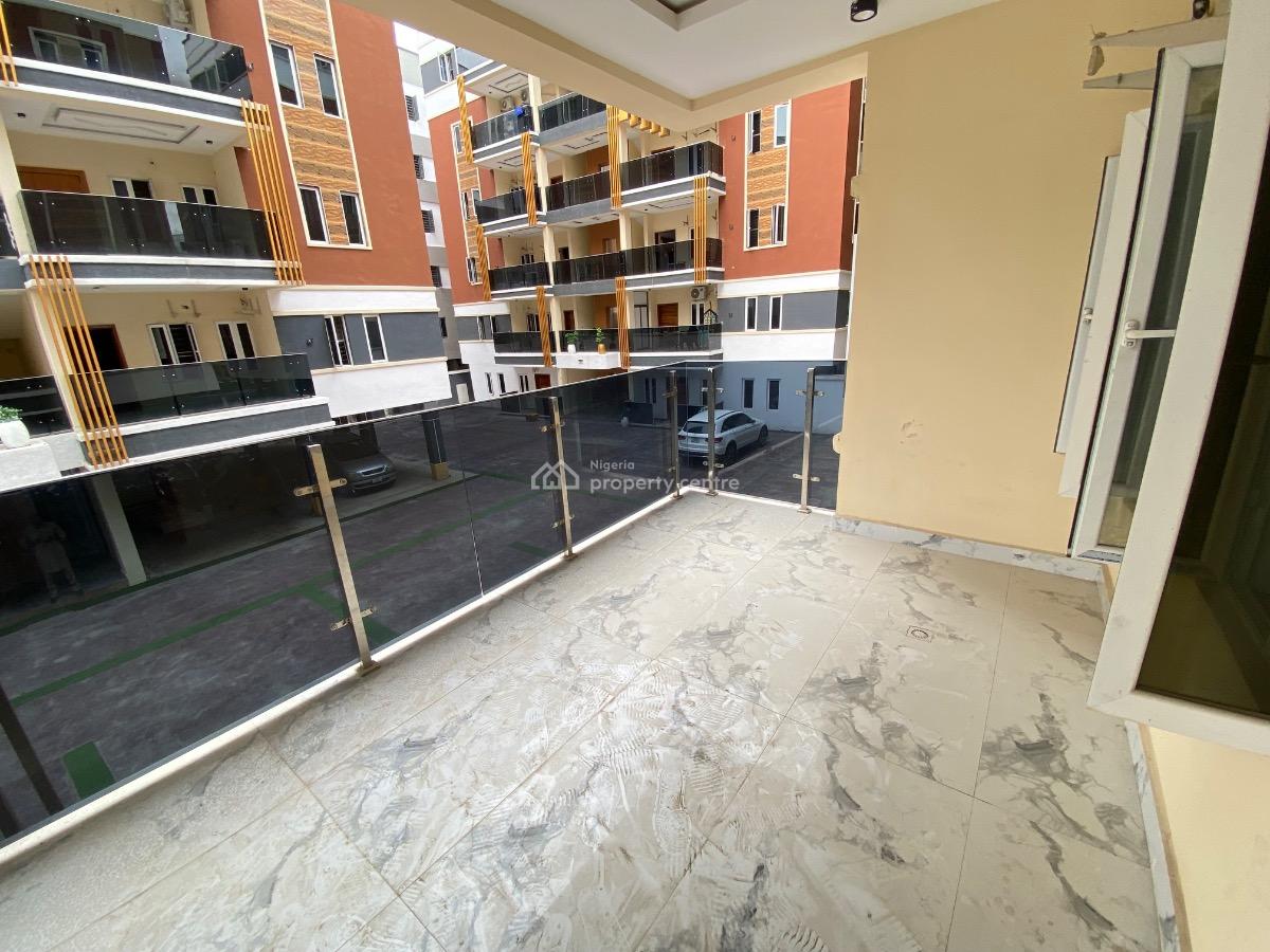 Contemporary 2 Bedroom Apartment with Bq and Swimming Pool, Off Freedom Way, Lekki Phase 1, Lekki, Lagos, Flat / Apartment for Rent