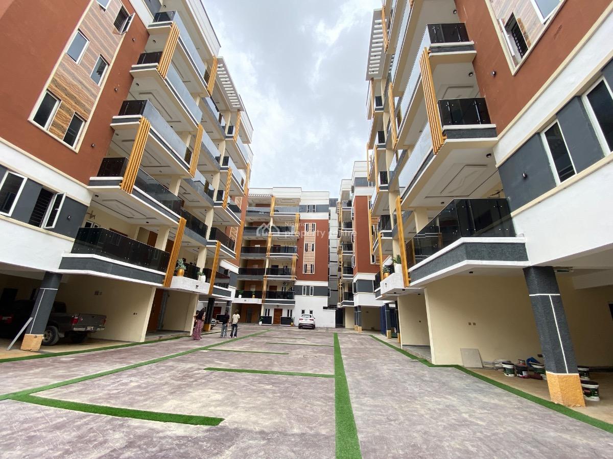 Contemporary 2 Bedroom Apartment with Bq and Swimming Pool, Off Freedom Way, Lekki Phase 1, Lekki, Lagos, Flat / Apartment for Rent