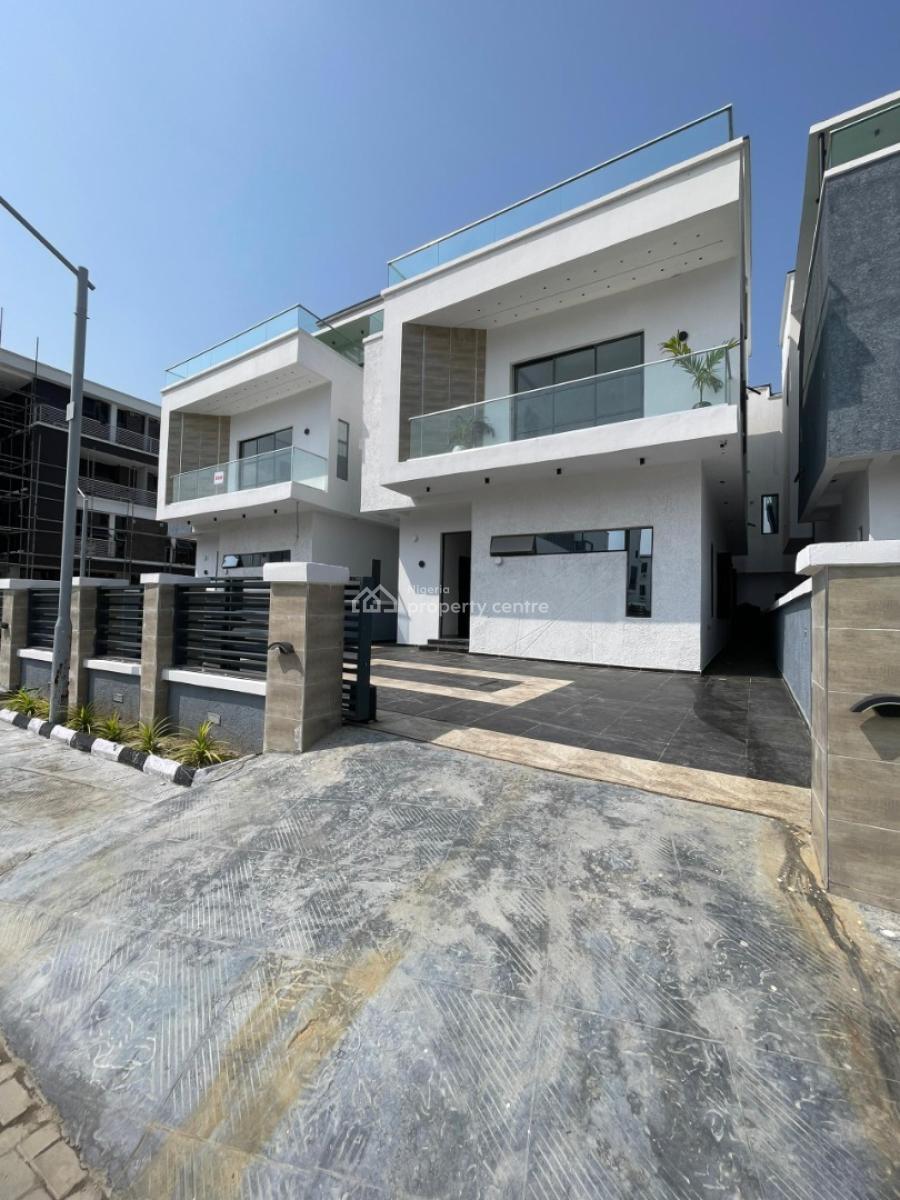 Luxury 5 Bedroom Detached Duplex with Rooftop Terrace, Bq, Osapa, Lekki, Lagos, Detached Duplex for Sale