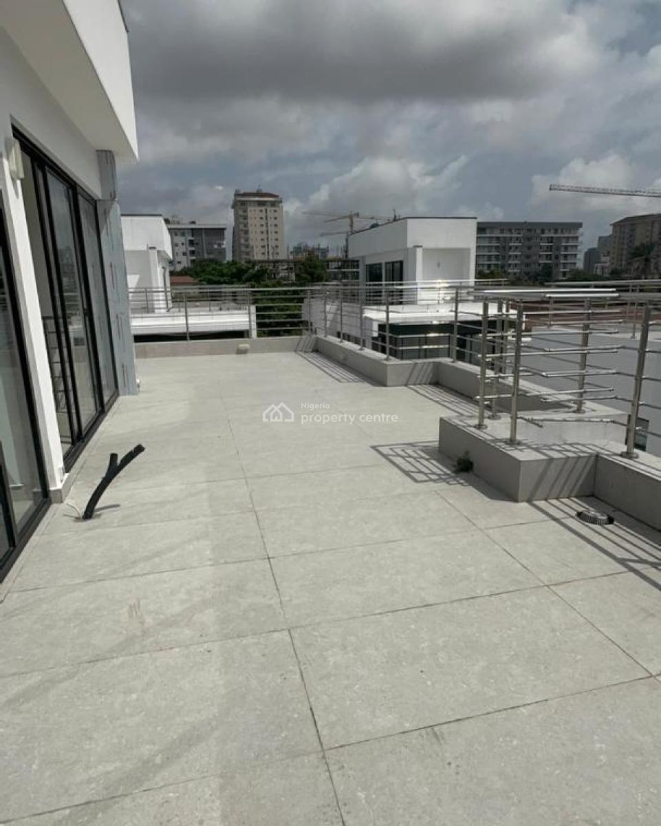 Tastefully Finished and Service 4 Bedroom Terrace with a Room Bq., Off Bourdilion Road,  Old Ikoyi, Ikoyi, Lagos, Flat / Apartment for Rent