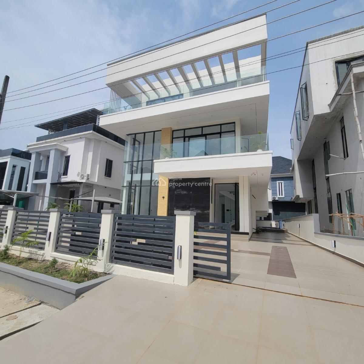 Newly Built Luxurious 5bedroom Duplex with a Bq,pool,cinema,gym,, Ikota, Lekki, Lagos, Detached Duplex for Sale