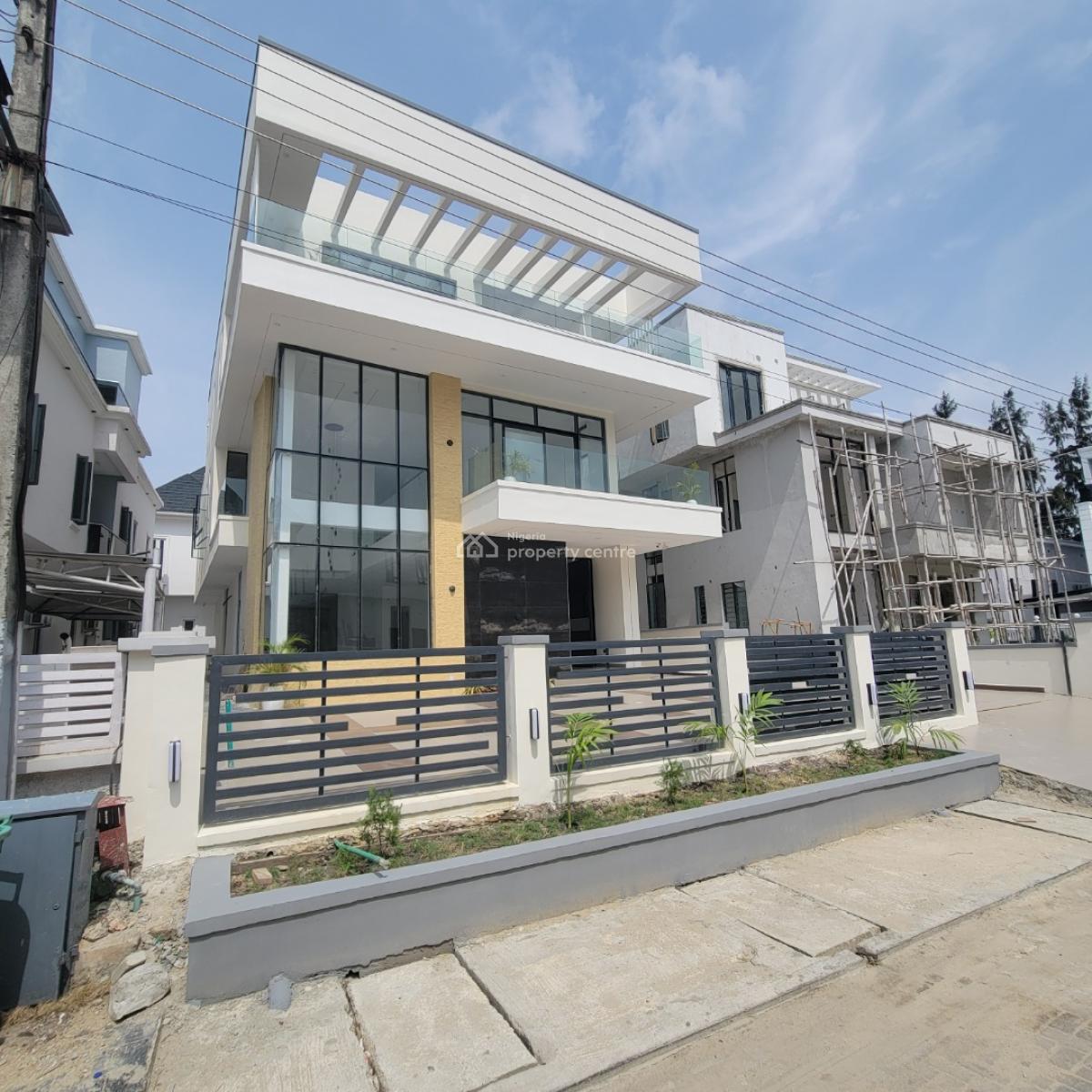 Newly Built Luxurious 5bedroom Duplex with a Bq,pool,cinema,gym,, Ikota, Lekki, Lagos, Detached Duplex for Sale