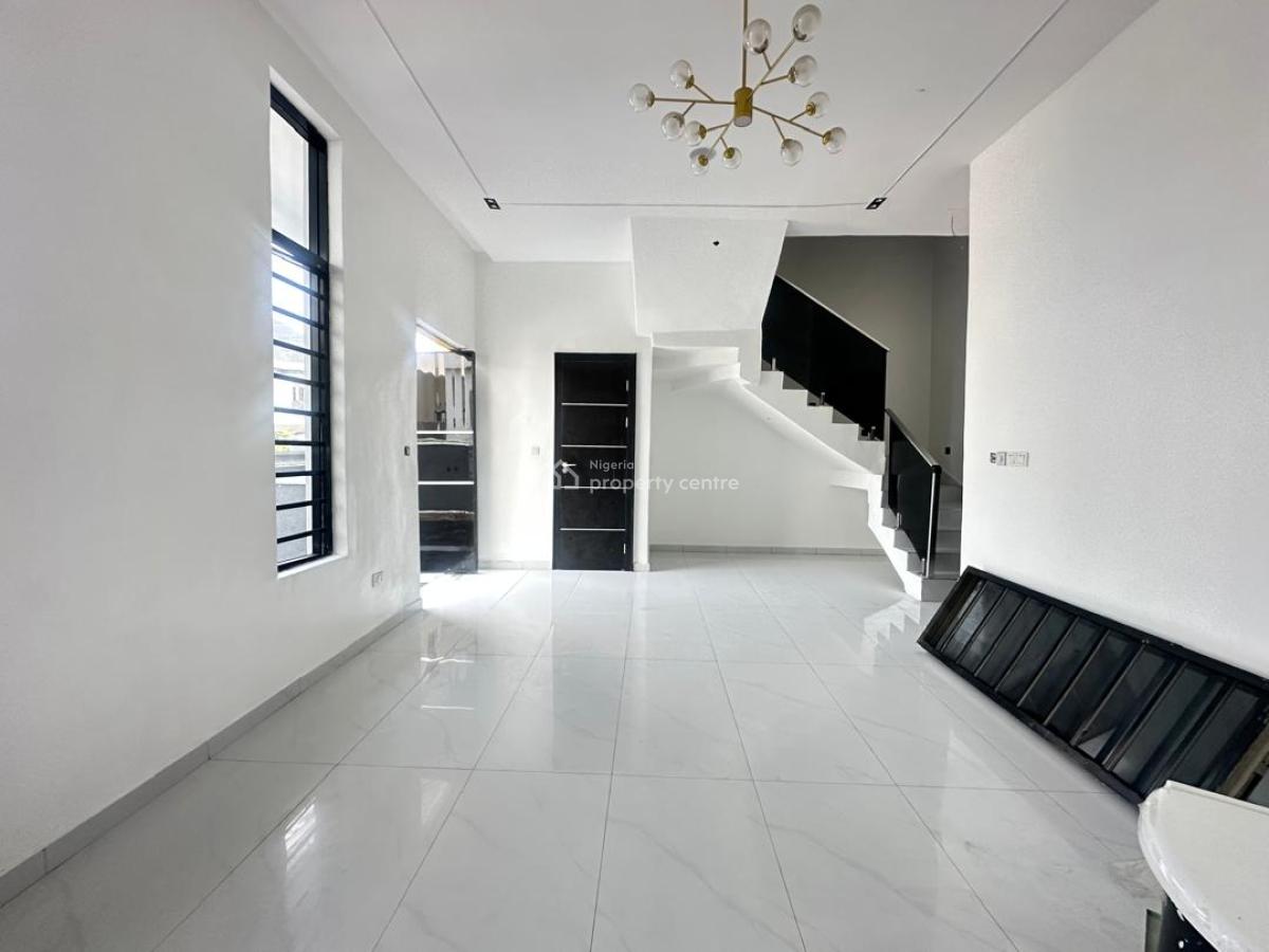 Brand-new 4 Bedroom Semi-detached Duplex with a Bq, Orchid Road Before The Round About, Lekki, Lagos, Semi-detached Duplex for Rent