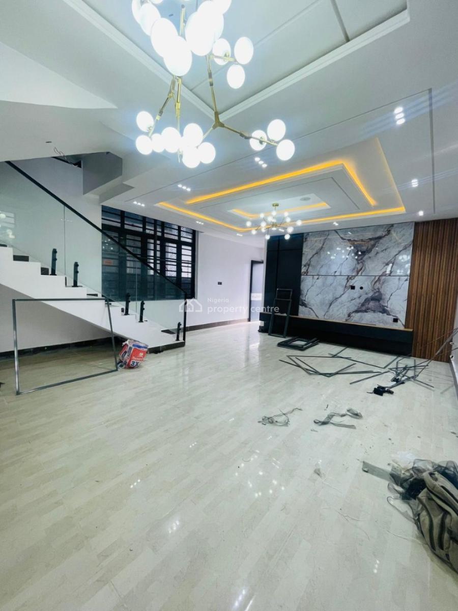 Brand New Spacious 5 Bedroom Detached with Bq, Self Serviced, Off Admiralty Road, Lekki Phase 1, Lekki, Lagos, Detached Duplex for Rent