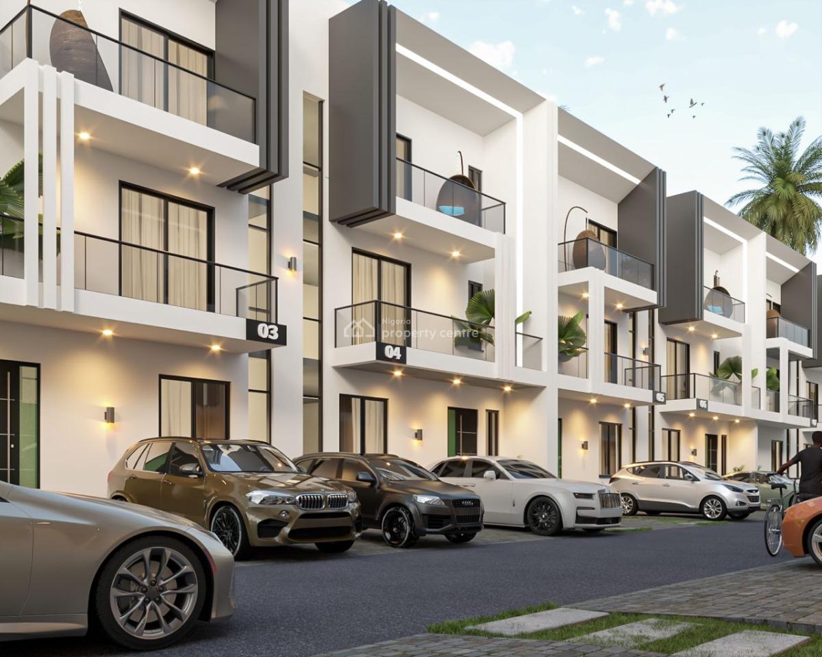 a Proposed 24-unit Terrace Development of 4 Bedroom Each with Bq, Off Isheri Olofin Road, Opic, Isheri North, Lagos, Flat / Apartment for Sale