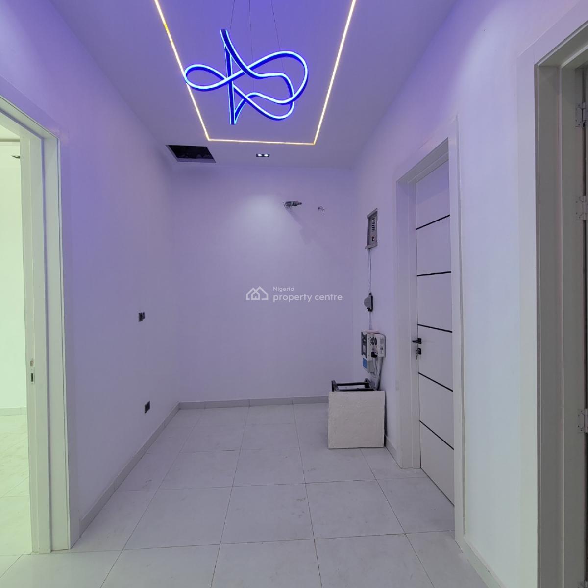 Beautiful 4bedroom Terrace Duplex with a Secured Estate, Ikota, Lekki, Lagos, Terraced Duplex for Sale