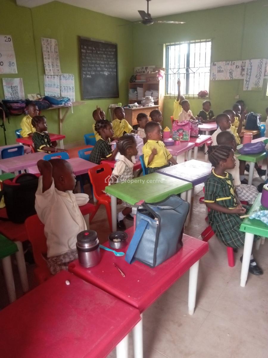 an Existing Nursery & Primary School, Megida Bus Stop, Ayobo, Lagos, School for Sale