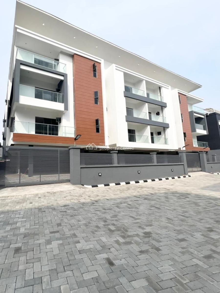 Opulent 3bedroom Serviced Apartment with Gym & Pool in a Secure Estate, Lekki Right, Lekki, Lagos, Flat / Apartment for Sale