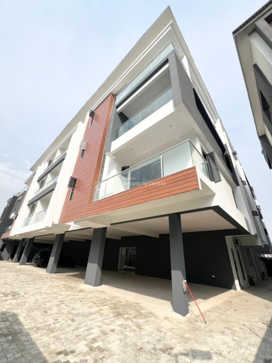 Opulent 3bedroom Serviced Apartment with Gym & Pool in a Secure Estate, Lekki Right, Lekki, Lagos, Flat / Apartment for Sale