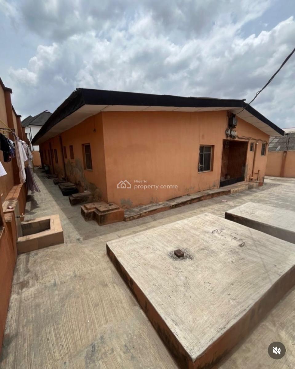 a Bungalow Consisting of 1 Units of 2 Bed,2 Miniflat, 1 Self Contain, Ojodu Berger, Ojodu, Lagos, Detached Bungalow for Sale