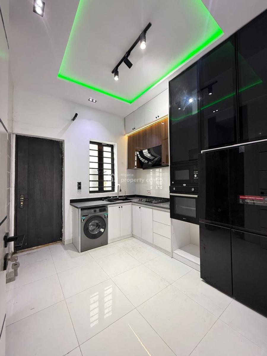 Fully Equipped 4 Bedroom Terrace Duplexes with Inverter and Refrigera, Ikota, Lekki, Lagos, Terraced Duplex for Sale