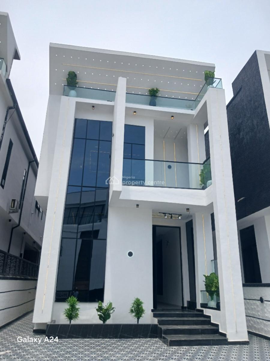 Modern Fitted 5 Bedroom, Chevron Alternative Route, Lekki Expressway, Lekki, Lagos, Detached Duplex for Sale