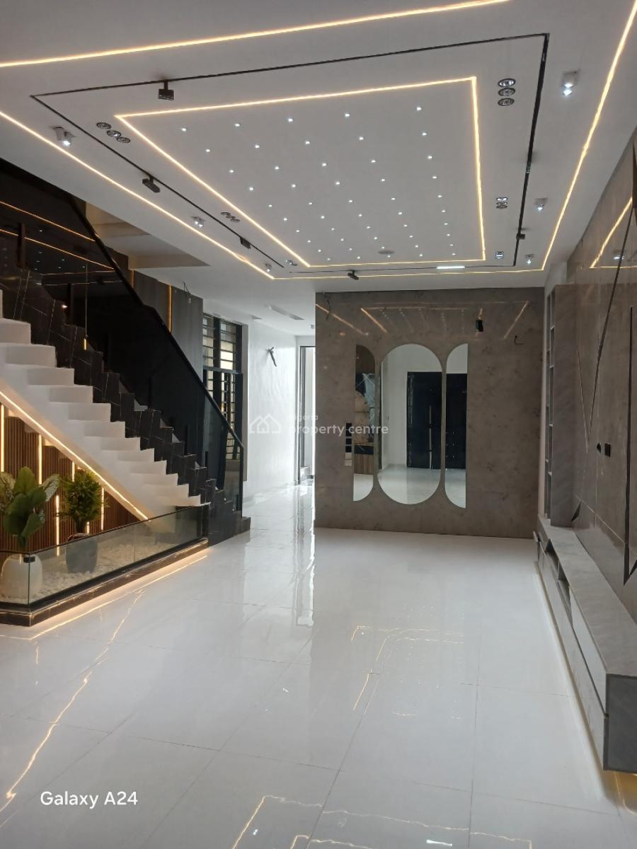 Modern Finished 5 Bedroom Detached Duplex, Chevron Alternative Drive, Lekki Expressway, Lekki, Lagos, Detached Duplex for Sale