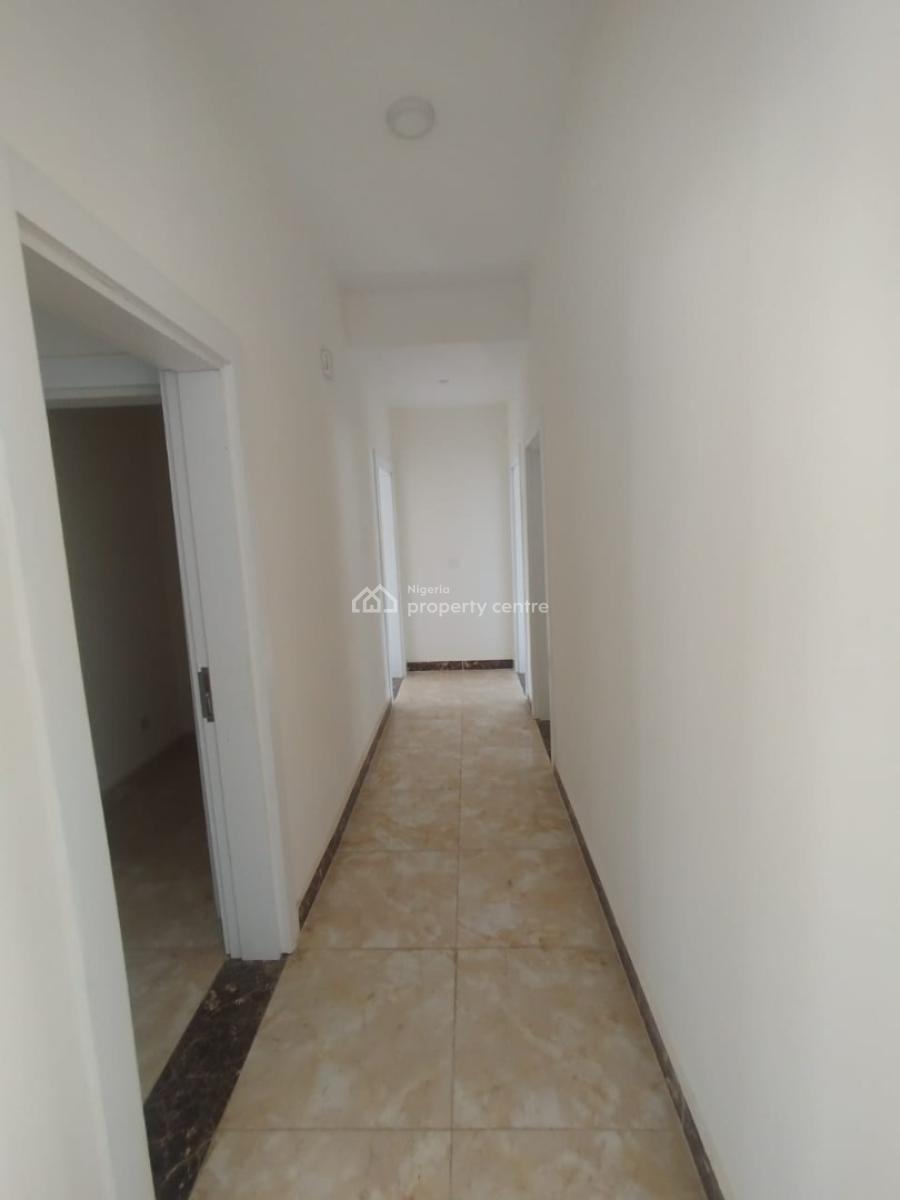 Newly Built 3bedroom Flat with Bq on The 1st Floor Along a Tarred Road, Jahi, Abuja, Flat / Apartment for Rent