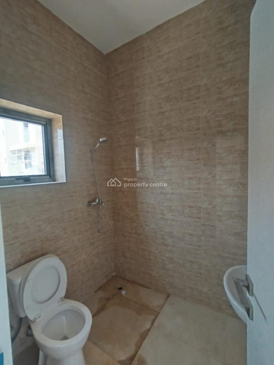 Newly Built 3bedroom Flat with Bq on The 1st Floor Along a Tarred Road, Jahi, Abuja, Flat / Apartment for Rent