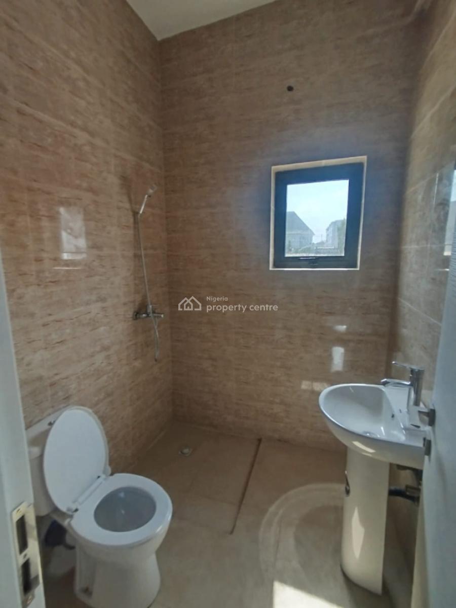 Newly Built 3bedroom Flat with Bq on The 1st Floor Along a Tarred Road, Jahi, Abuja, Flat / Apartment for Rent