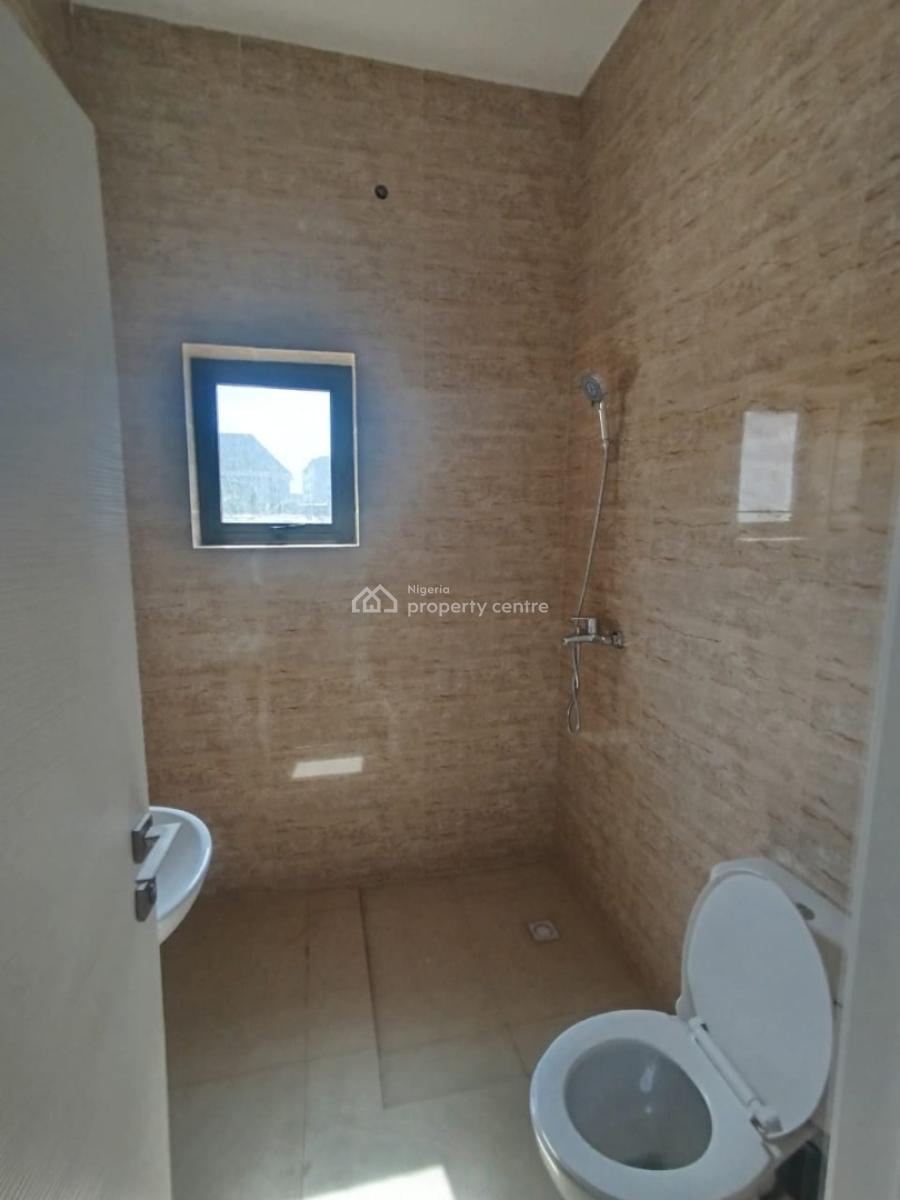 Newly Built 3bedroom Flat with Bq on The 1st Floor Along a Tarred Road, Jahi, Abuja, Flat / Apartment for Rent