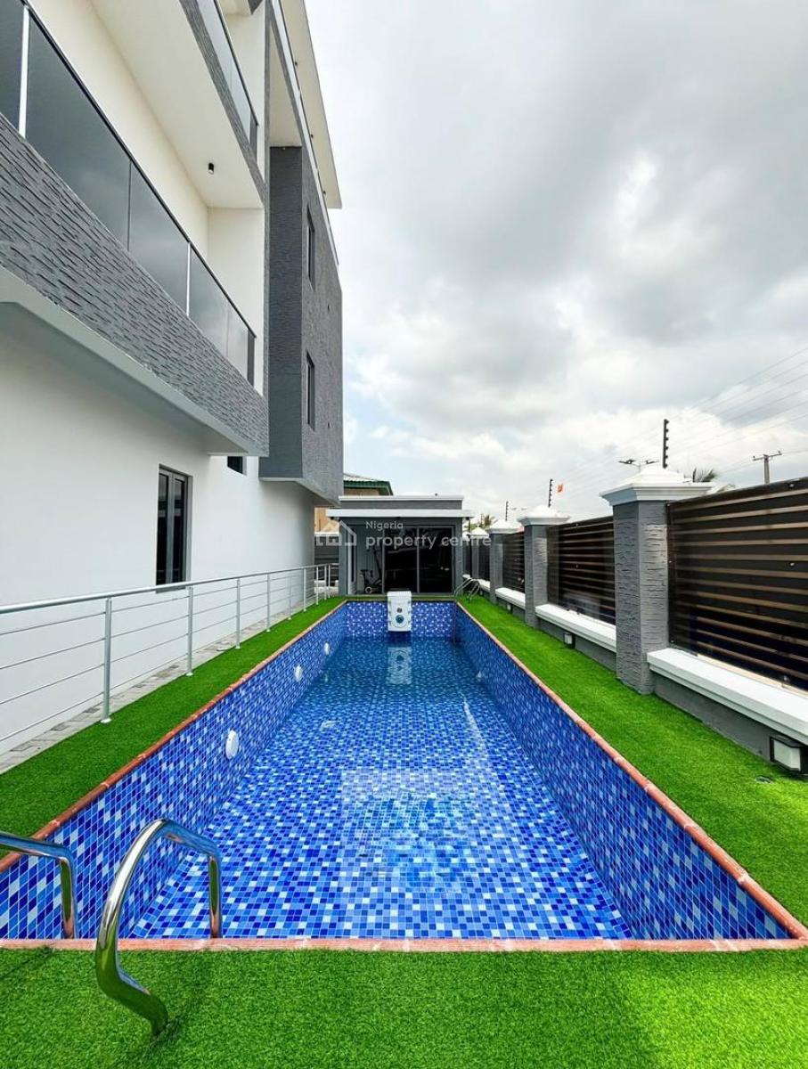 Serviced 4 Bedroom Terrace Duplex with Gym and Pool, Oniru, Victoria Island (vi), Lagos, Terraced Duplex for Rent