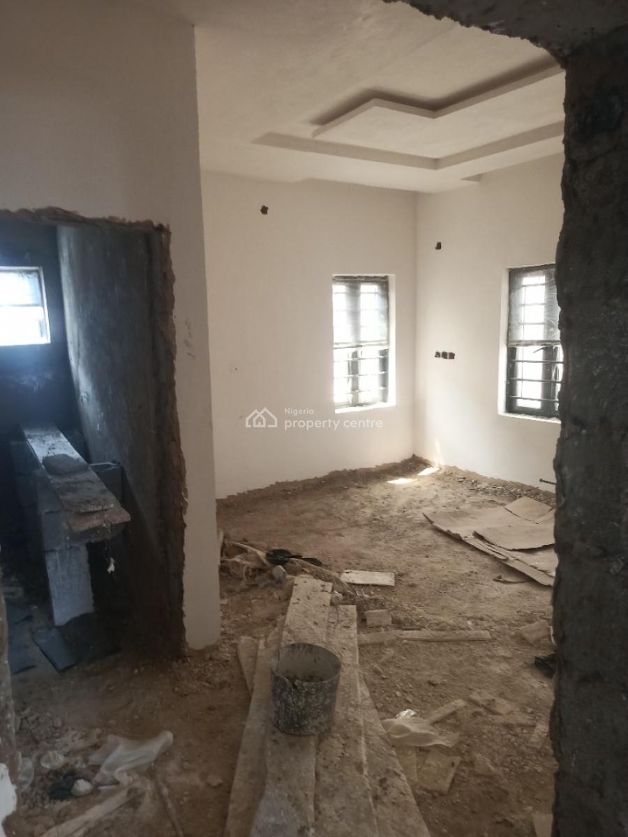 Pre-finished 6 Bedroom Semi Detached Duplex with Bq, Located Close to The Lokogoma Express Road Around Copa Cabana Estate, Lokogoma District, Abuja, Semi-detached Duplex for Sale
