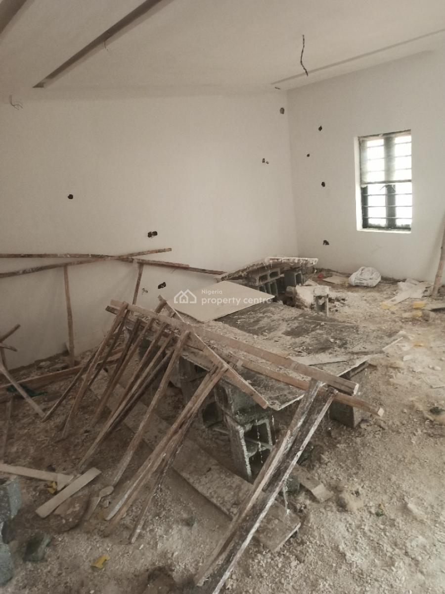 Pre-finished 6 Bedroom Semi Detached Duplex with Bq, Located Close to The Lokogoma Express Road Around Copa Cabana Estate, Lokogoma District, Abuja, Semi-detached Duplex for Sale